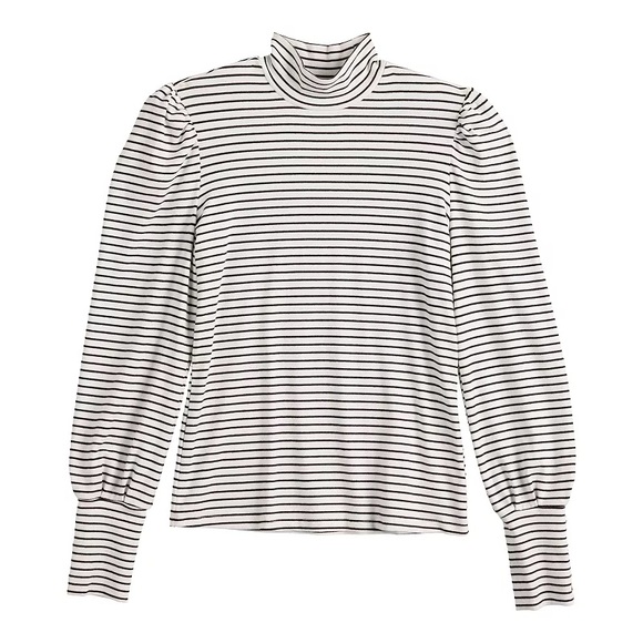 Draper James Striped Long Sleeve Top XS - Picture 3 of 9